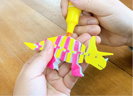 3D立体塗り絵